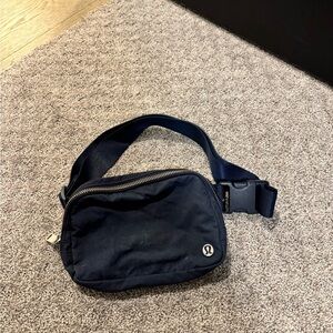 lululemon Navy Fanny Pack
